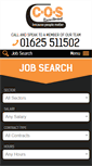 Mobile Screenshot of cosrecruitment.co.uk
